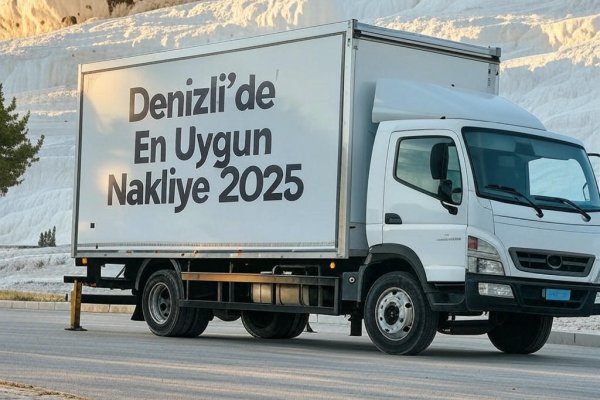 Denizli’de En Uygun Nakliye 2025 İçin Evden Eve Taşımacılık Fiyatları
